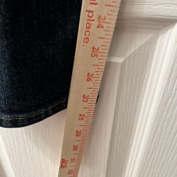 VOLCOM Solver Modern Straight Leg Jeans Men’s 30 Dark Wash Blue Skater - Picture 8 of 12